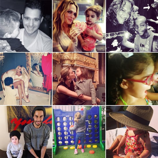 Celebrity Moms' Instagram Pictures Week of Feb. 2 to 7, 2014