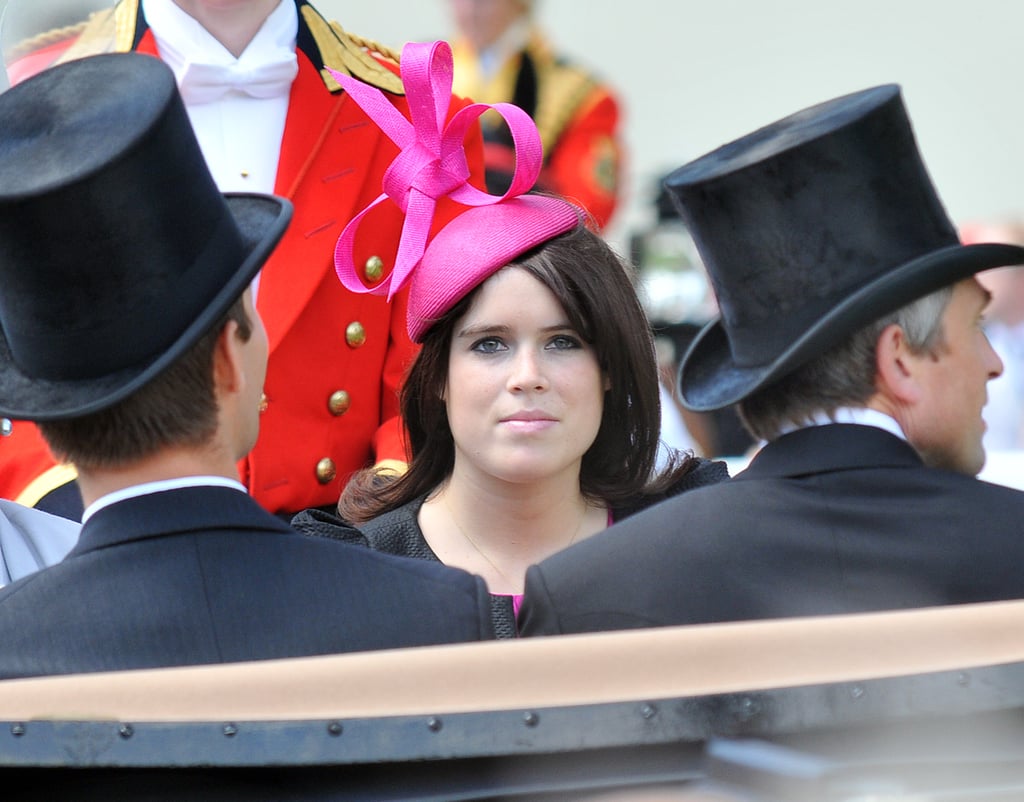 Princess Eugenie attended Royal Ascot Ladies Day in June 2010.