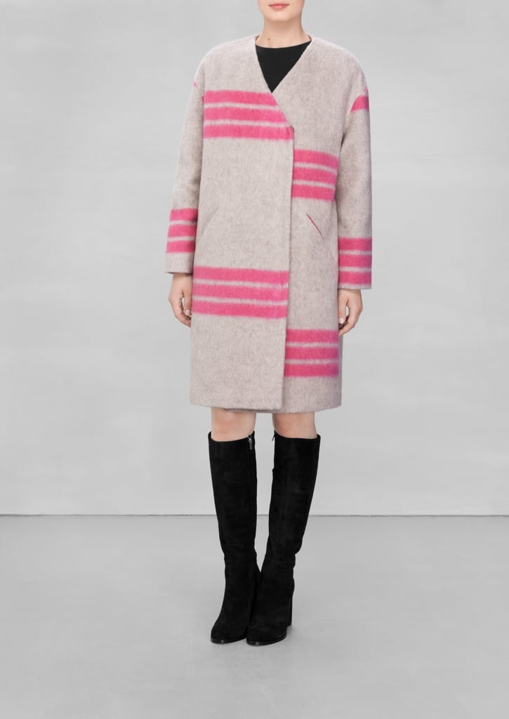 & Other Stories Striped Coat
