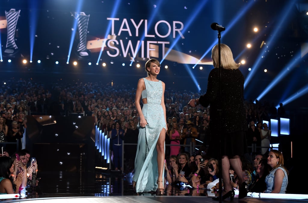 Taylor Swift With Her Mom at the ACM Awards 2015