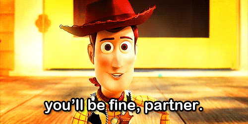 When Woody talks directly to you and you know it.