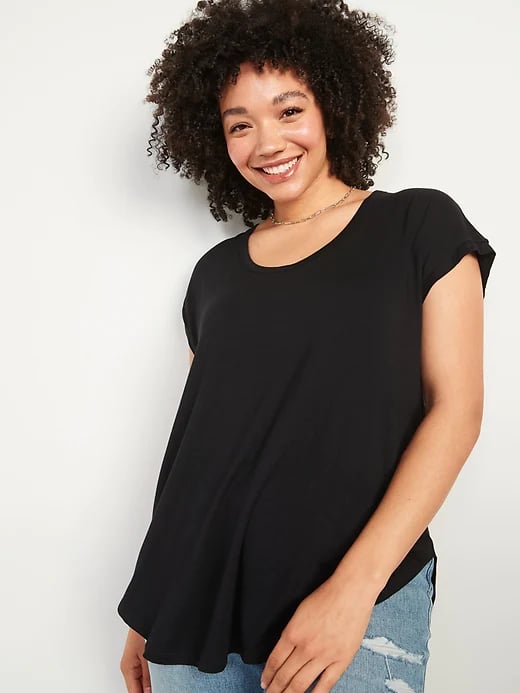 Old Navy Luxe Scoop-Neck Tunic Tee