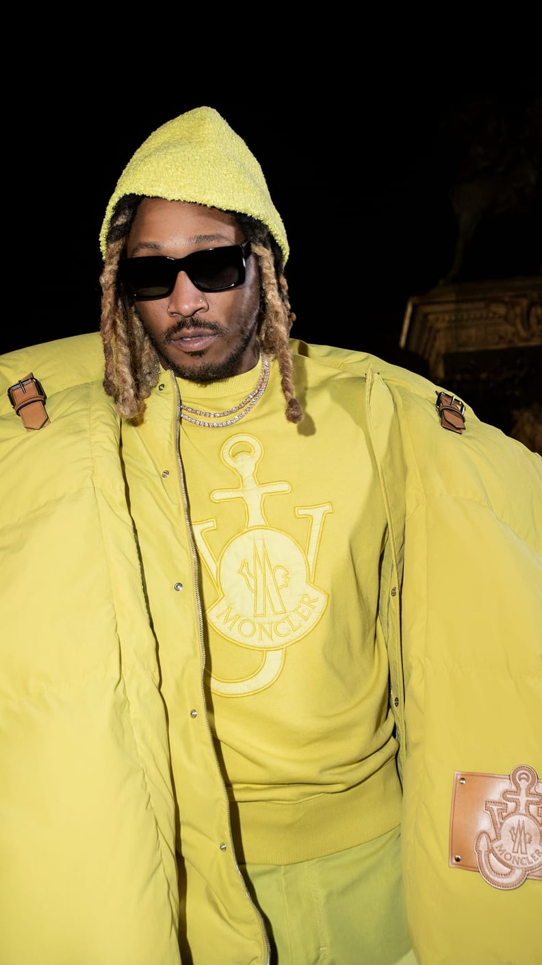 Future at Moncler During Milan Fashion Week