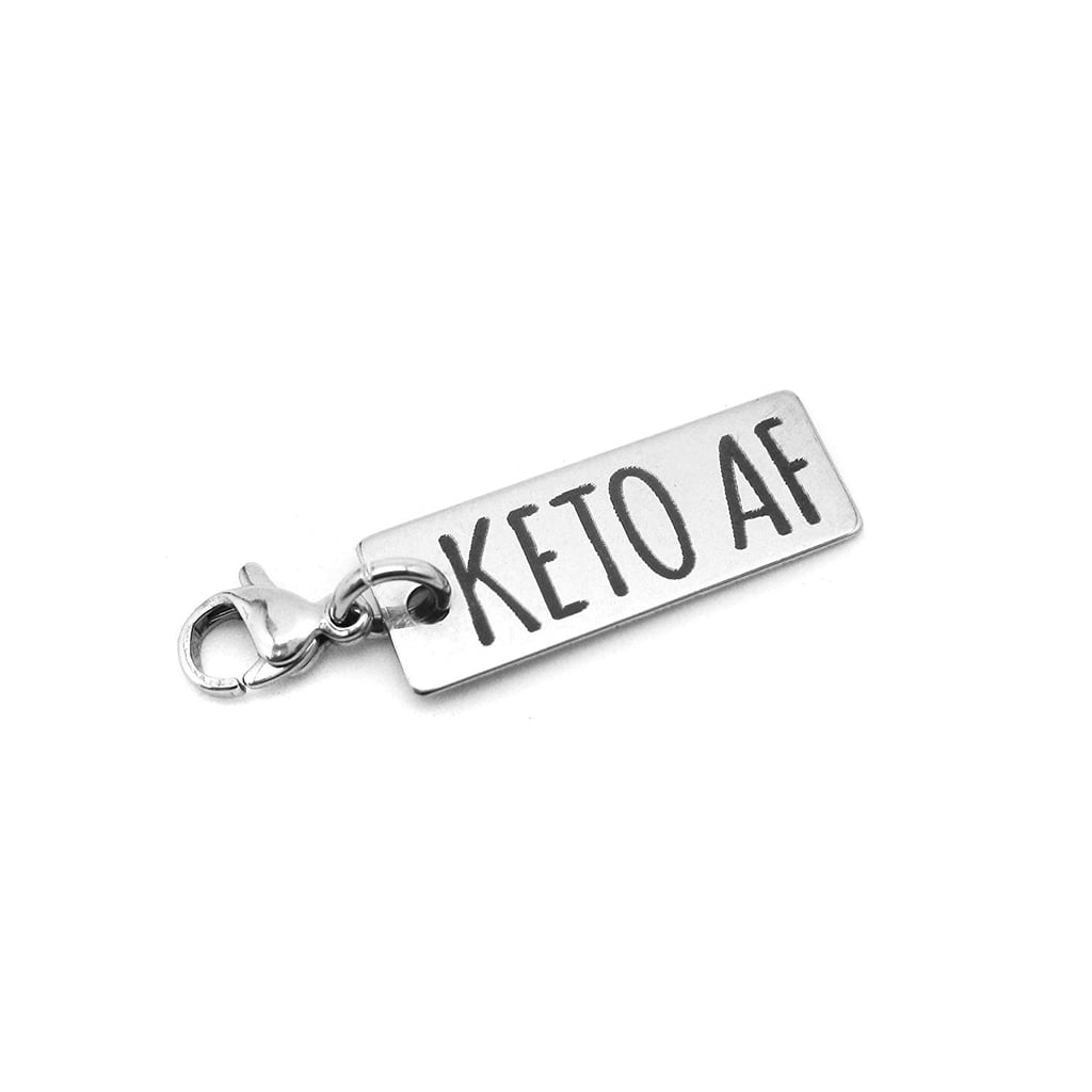 Keto AF Stainless Steel Charm