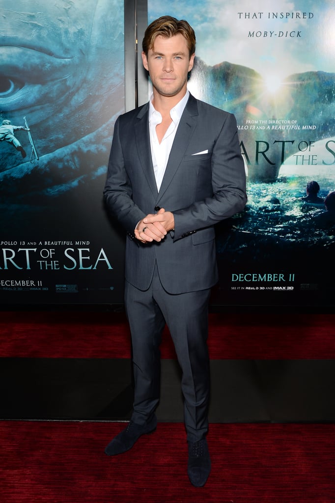 Chris Hemsworth at Heart of Sea Premiere in NYC | Pictures