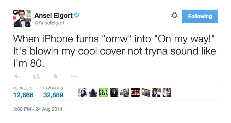 When Autocorrect Was Totally Trying to Throw Him Off His Game