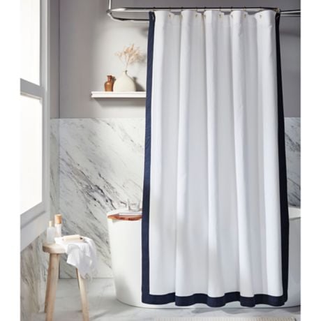 Everhome Emory 72-Inch x 72-Inch Standard Shower Curtain