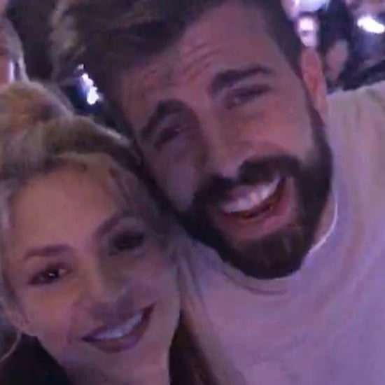 Shakira and Gerard Pique at a Coldplay Concert May 2016