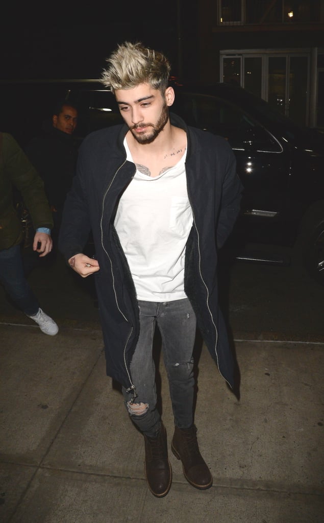 Gigi Hadid and Zayn Malik Out in NYC January 2016