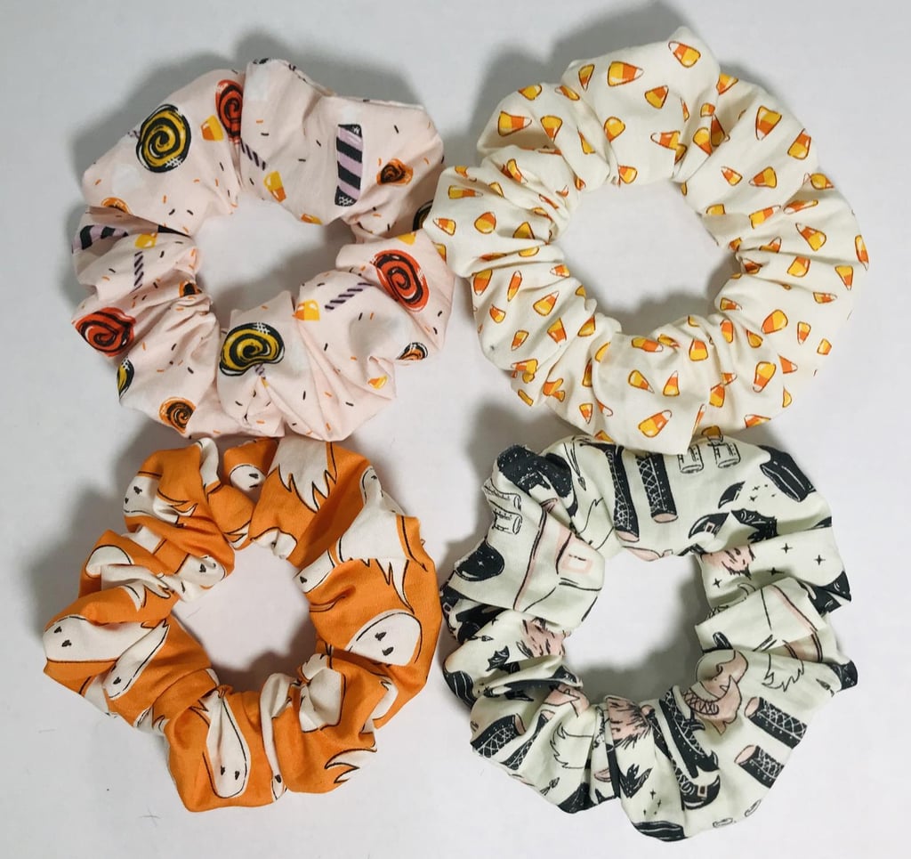 Halloween-Themed Scrunchies