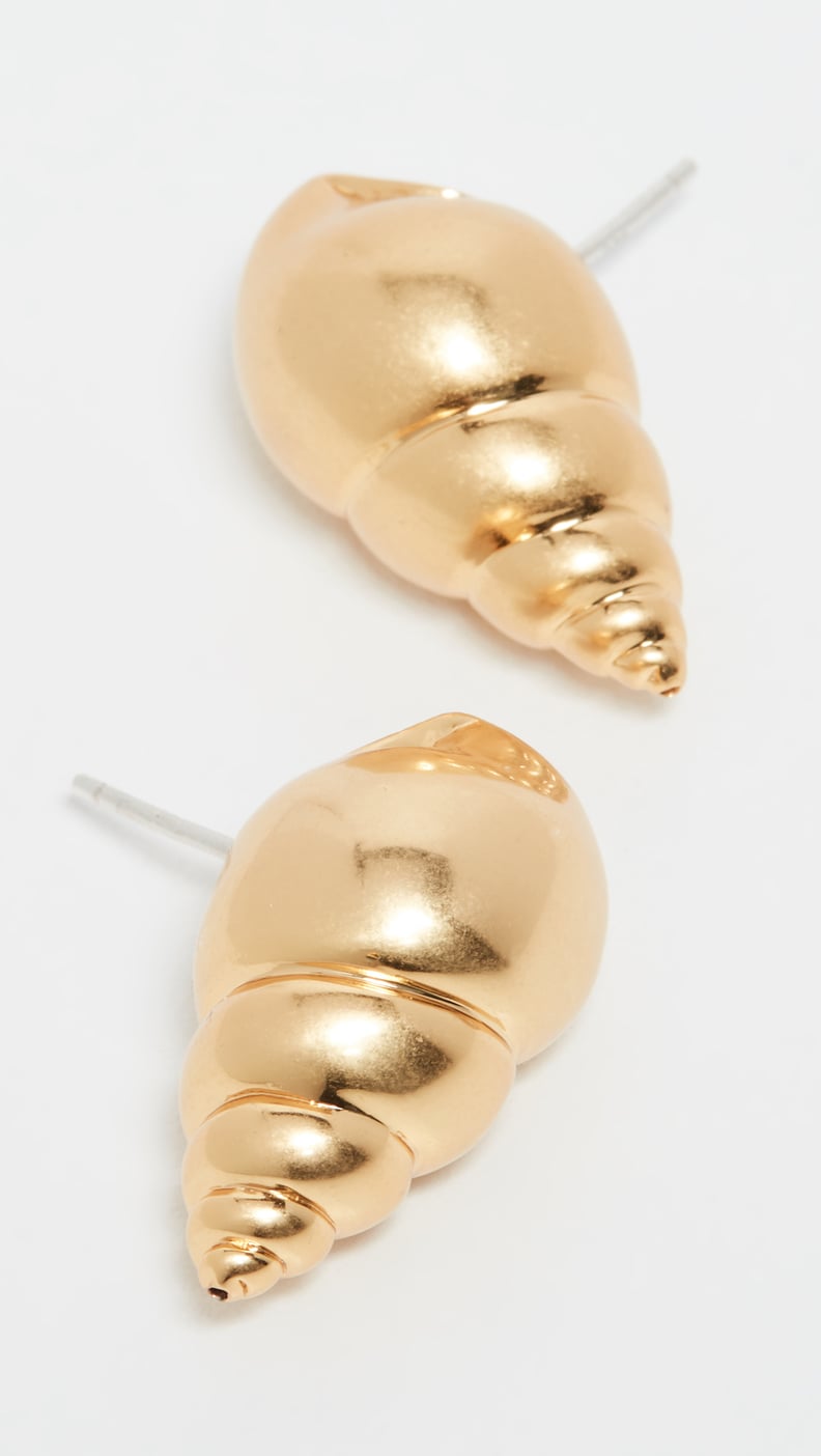 Madewell Spiral Shell Earrings