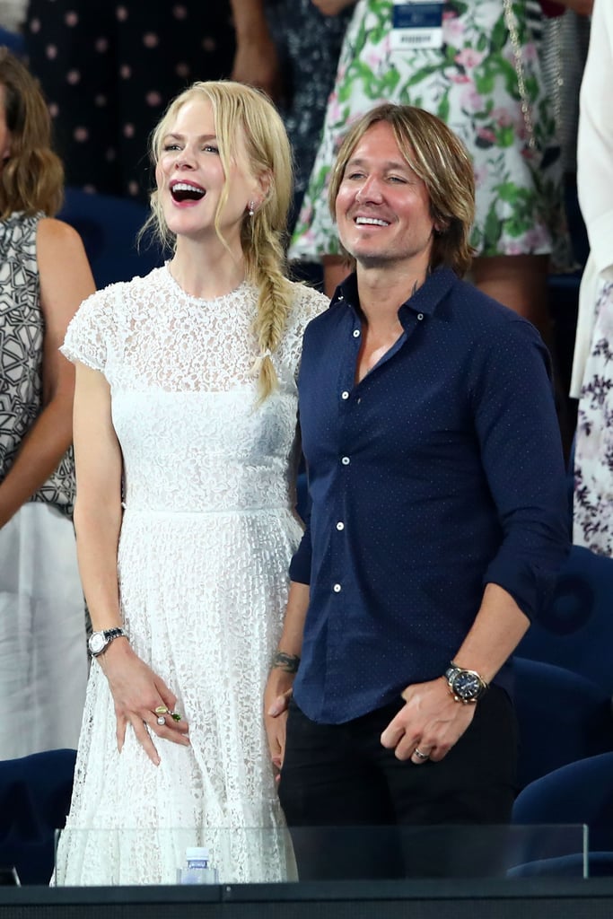 Nicole Kidman and Keith Urban at the Australian Open 2019