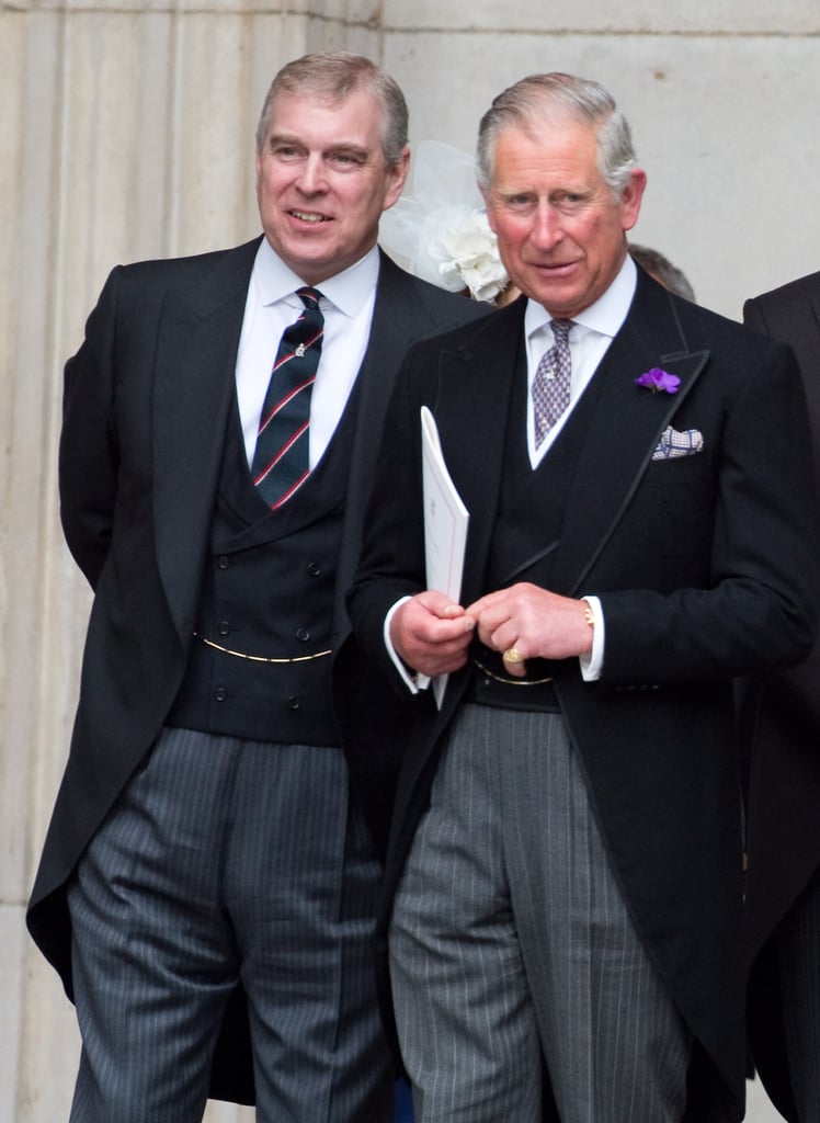 Prince Charles and Prince Andrew