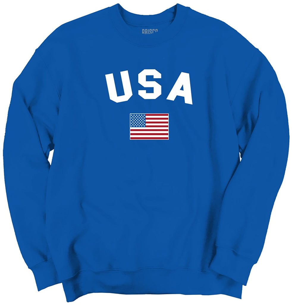 Brisco Brands USA World Cup Soccer Flag Sweater
