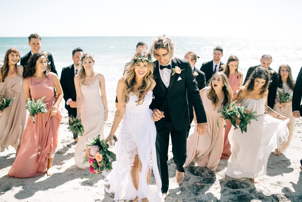 Stylish Beach Wedding