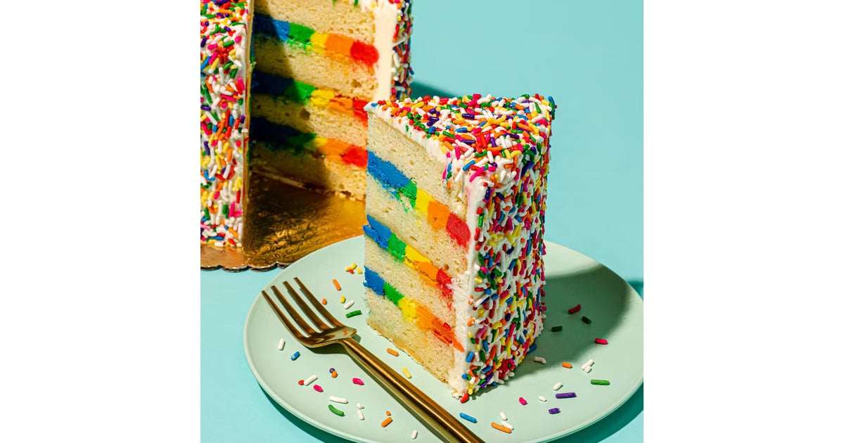 Best Cake on Goldbelly Over the Rainbow Cakes Golden Butter 4Layer