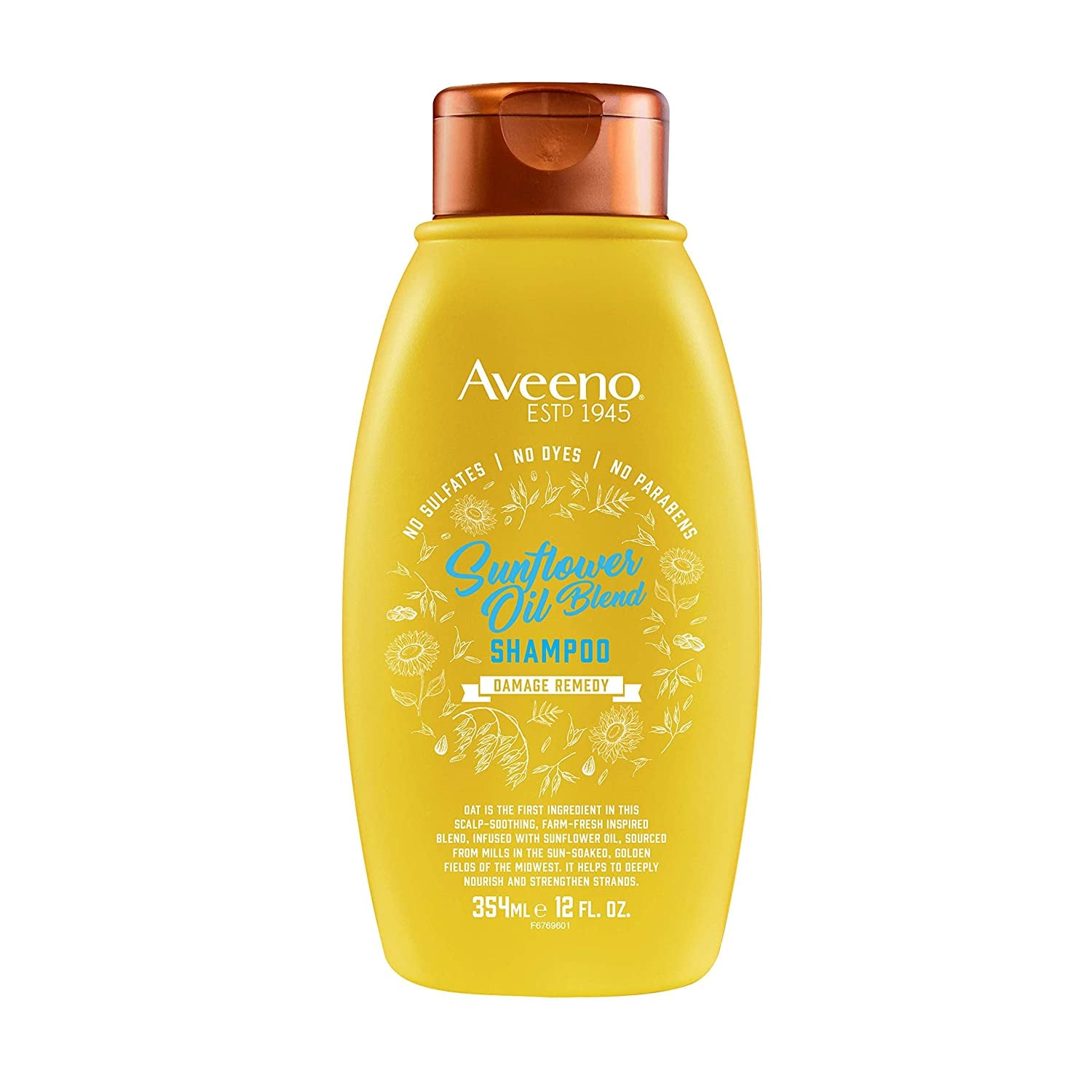 Aveeno Sunflower 7-szampon mieszany olejowy