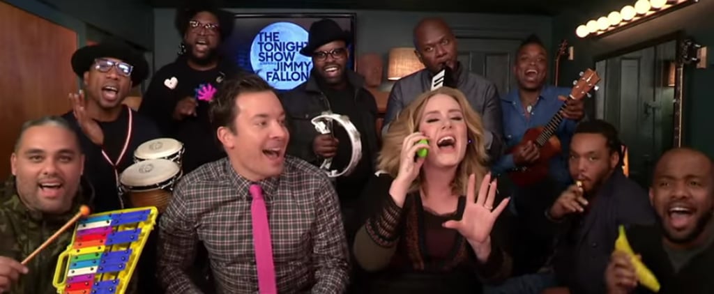Adele and Jimmy Fallon Sing "Hello" on The Tonight Show 2015