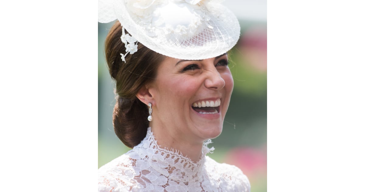 An Inverted Croissant Bun  Best Kate Middleton Hairstyles 