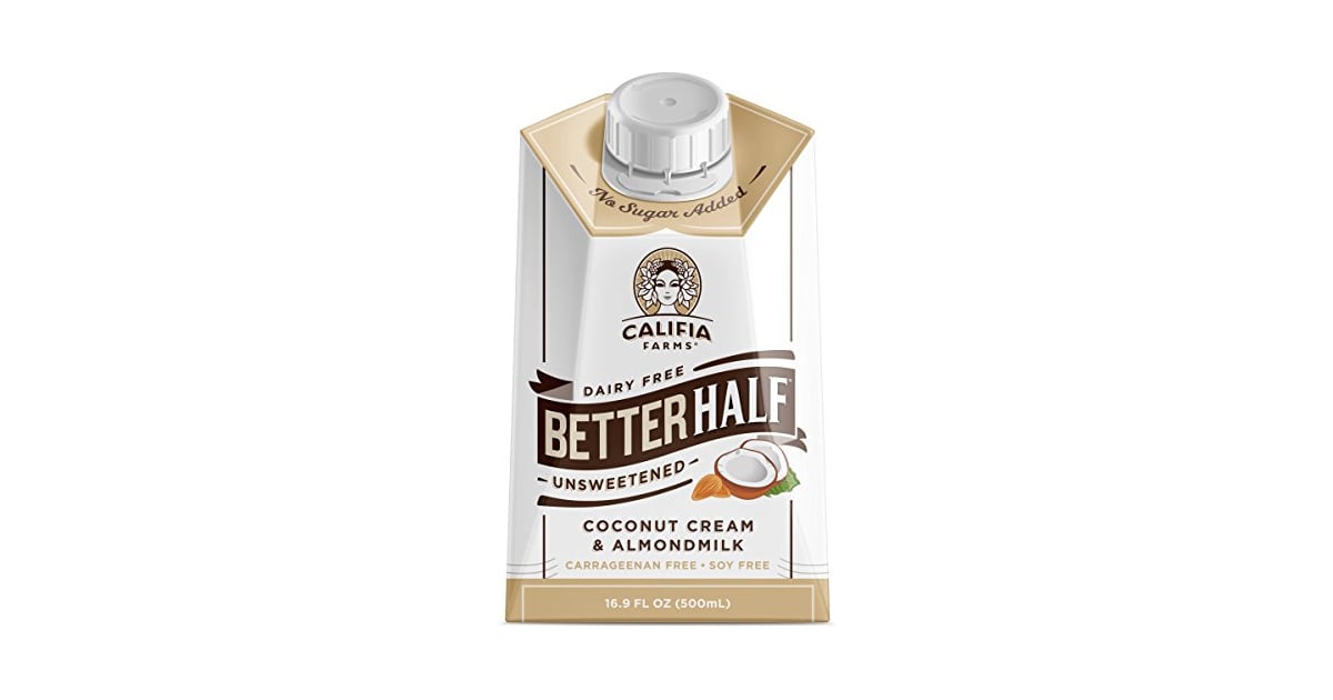 Califia Farms Unsweetened Better Half Coffee Creamer Best LowCarb