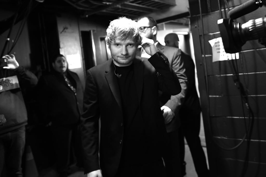 Ed Sheeran at iHeartRadio Music Awards March 2017
