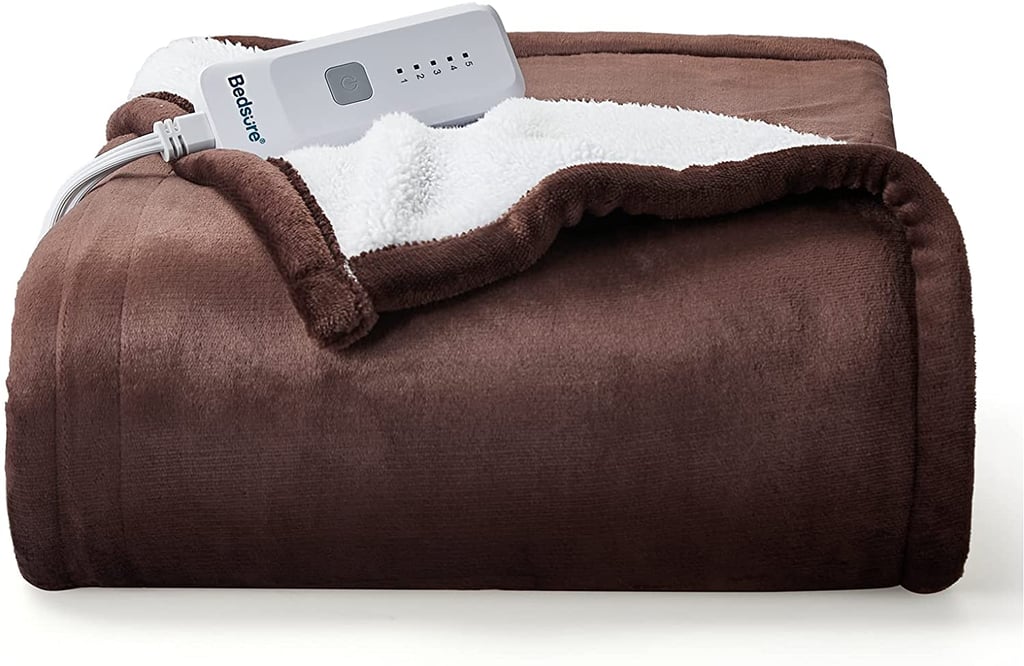 A Plush Heated Throw: Bedsure Heated Blanket Electric Throw