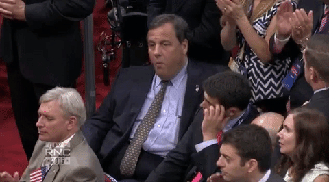 Chris Christie at the Republican National Convention