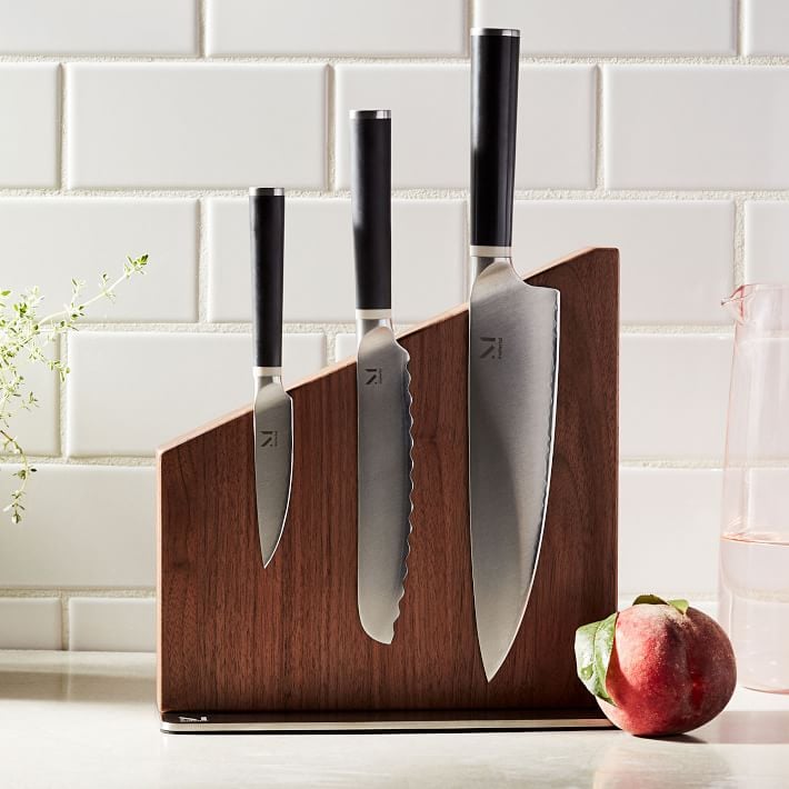 Material Trio Cutting Knife Set & Stand