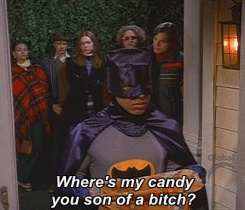 Your house was the one that gave out the "weird" candy.