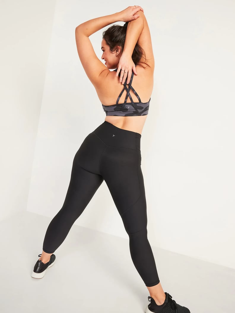 Women's Yoga Leggings Drawstring Sports Gym Workout Running Pants 4 Ways  Stretch Workout