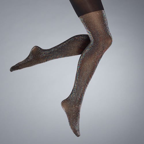 Simply Vera Vera Wang Runway Iridescent Tights