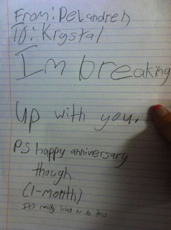 Happy anniversary, but . . .