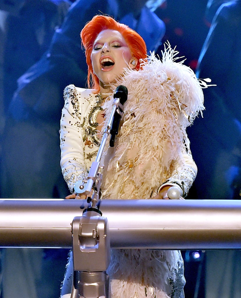 Lady Gaga at the Grammy Awards 2016
