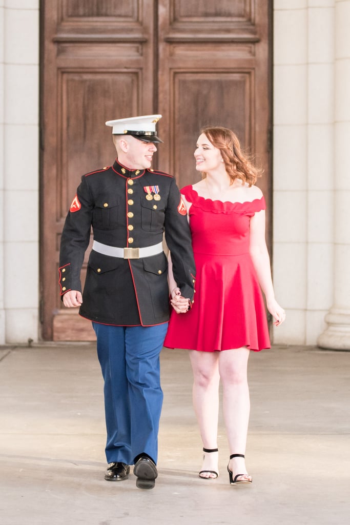 Military Couple Engagement Session in Washington DC