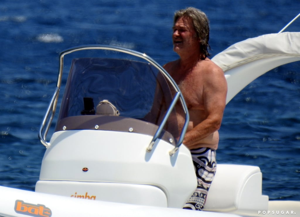 Kurt Russell and Goldie Hawn in Greece Pictures June 2017