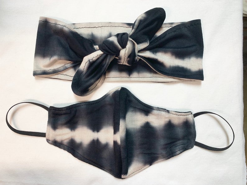 Cute Face Mask, Headband, and Shirt Matching Sets POPSUGAR Fashion