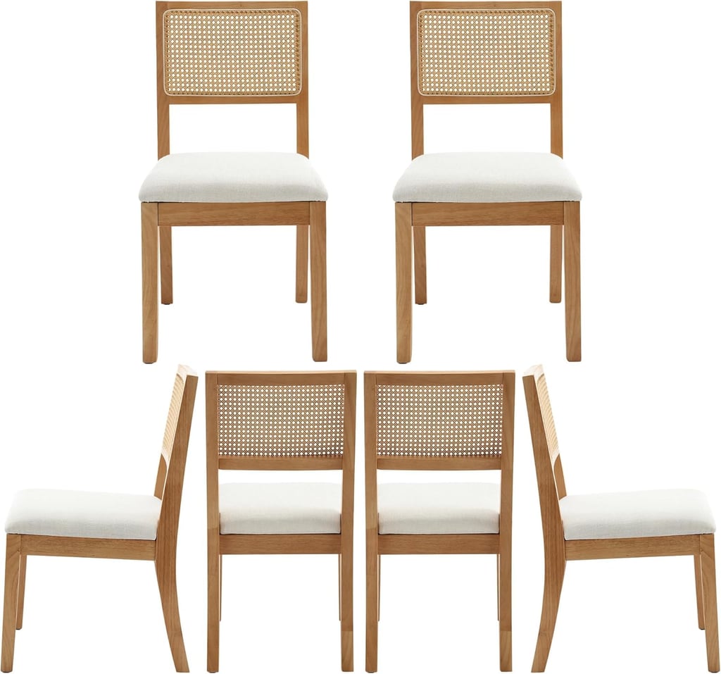Westice Rattan Dining Chairs Set of 6