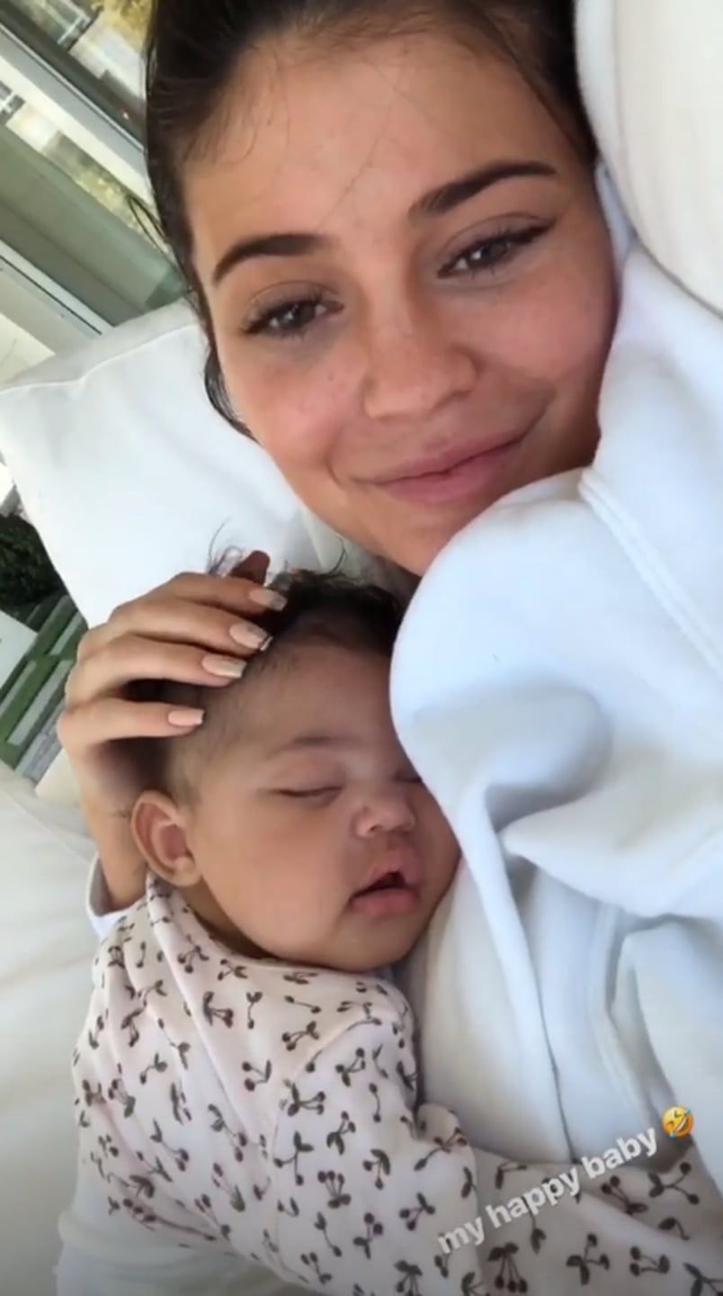 Kylie Jenner Shows Her Freckles on Instagram Story PS Beauty