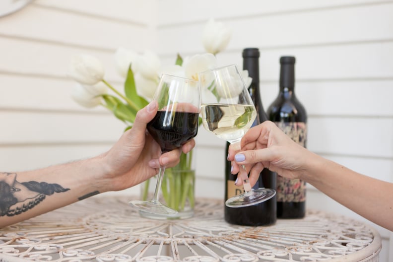 Don't brush your teeth immediately after finishing a glass.