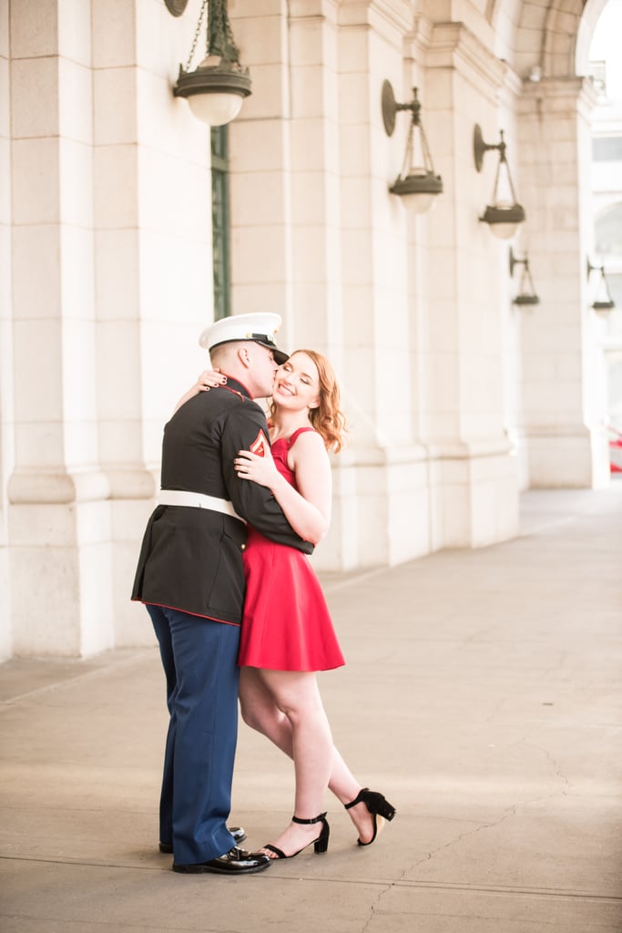 Military Couple Engagement Session in Washington DC