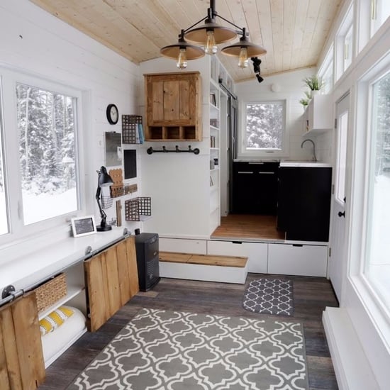 Ana White's Tiny House With Elevator Bed