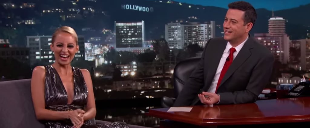 Nicole Richie on Jimmy Kimmel Live July 2015