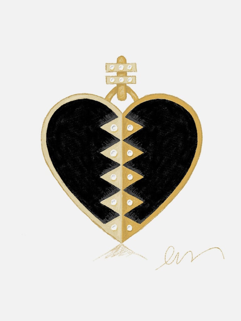 Harwell Godfrey Black Onyx Heart to Benefit NAACP
