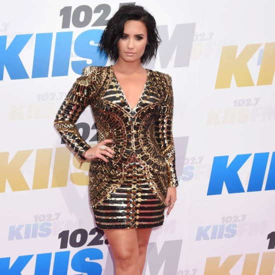 Demi Lovato's Balmain Dress at Wango Tango 2016