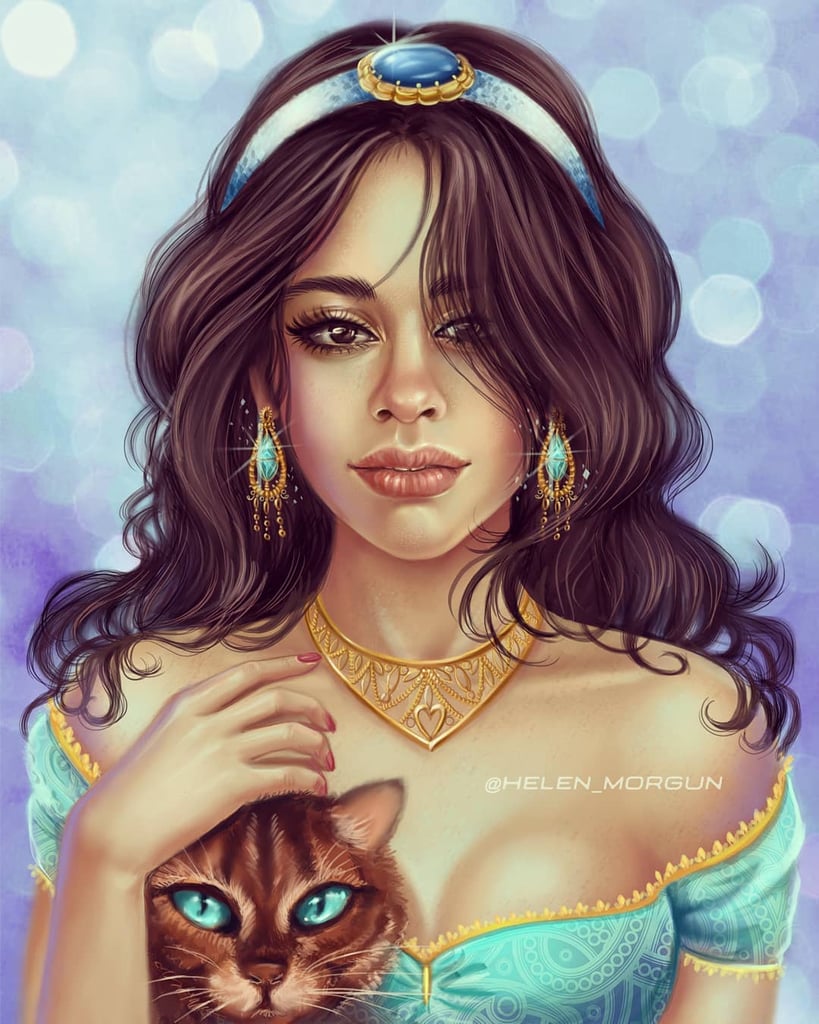 Celebrity Princess: Camila Cabello as Jasmine