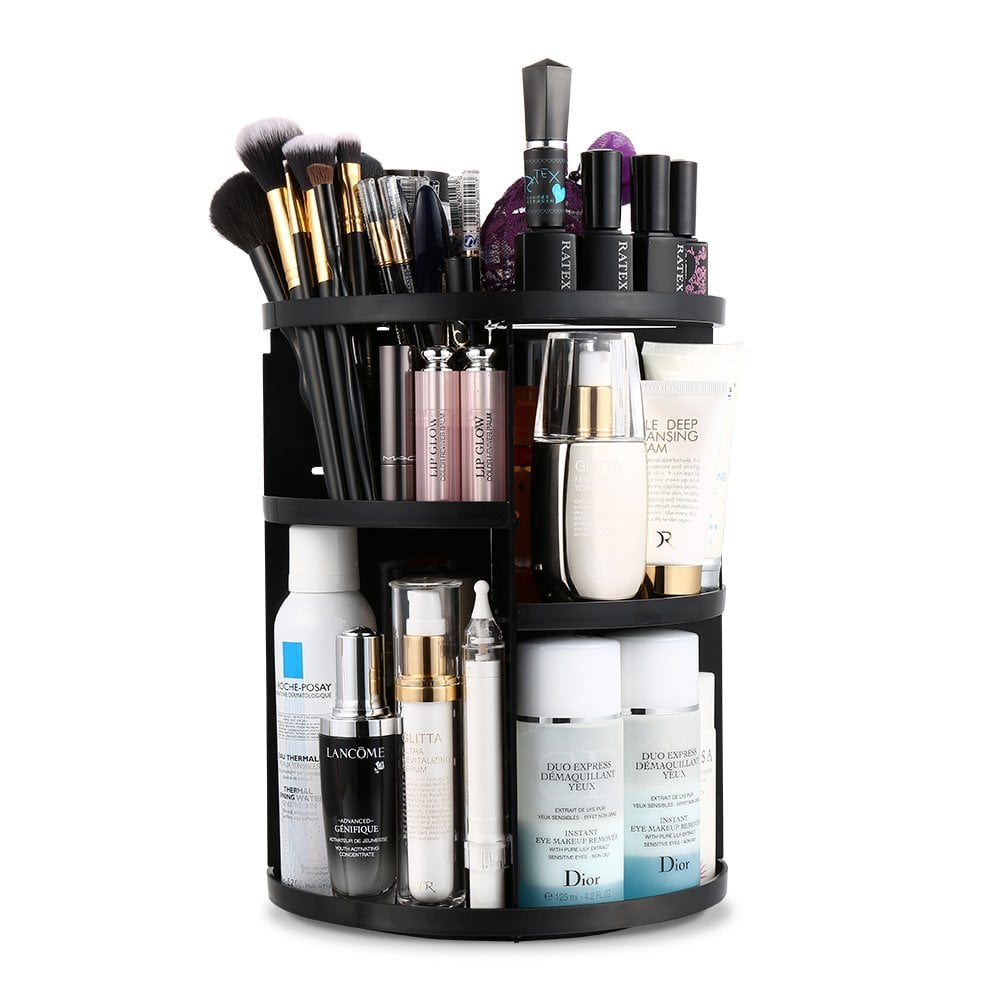 Jerrybox 360 Rotation Adjustable Multi Function Cosmetic Storage Box
