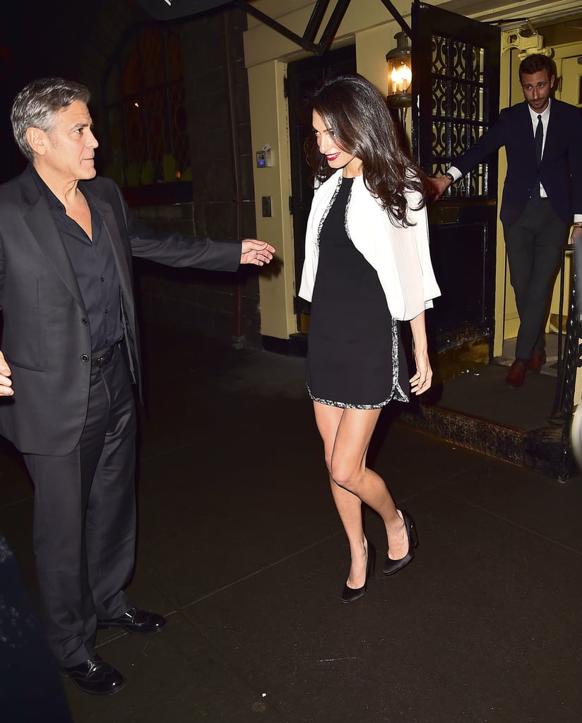 Amal Clooney Wearing a Giambattista Valli Dress 2015