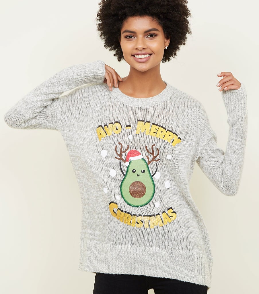 New Look Avo Merry Christmas Jumper