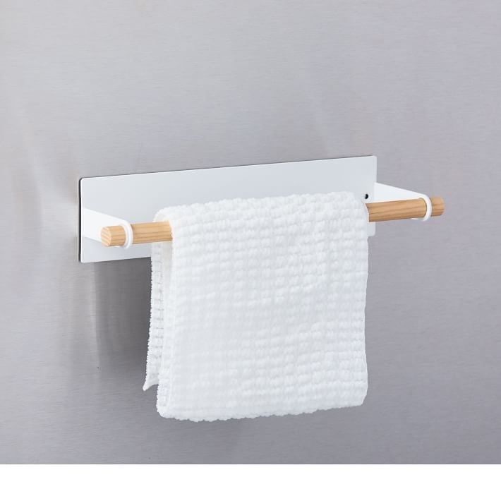 Yamazaki Magnetic Dish Towel Hanger