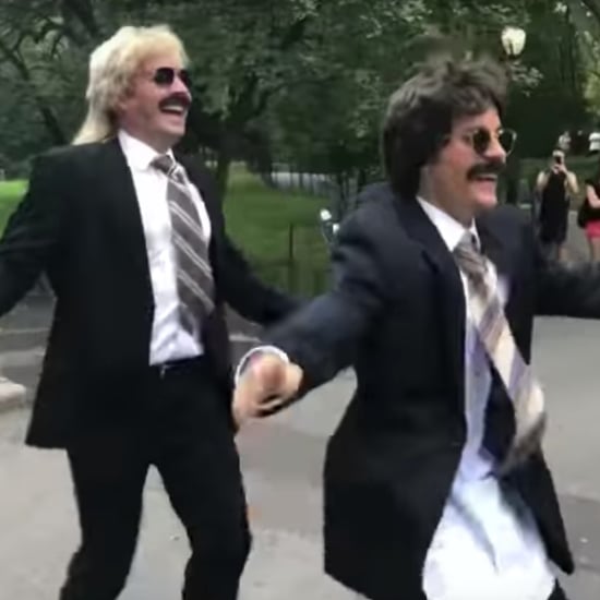 Justin Bieber and Jimmy Fallon Musical Photobomb